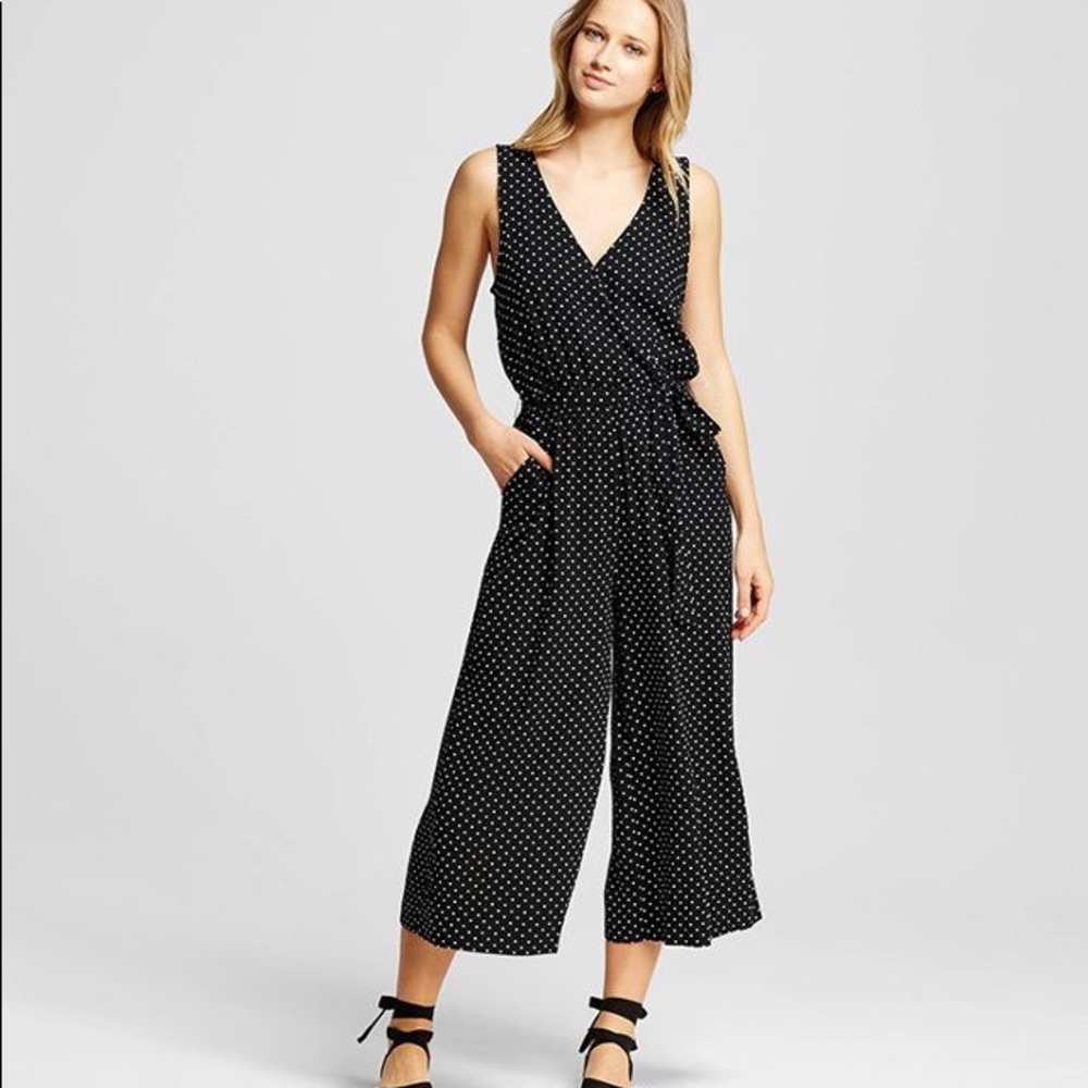 Polka dot jumpsuit